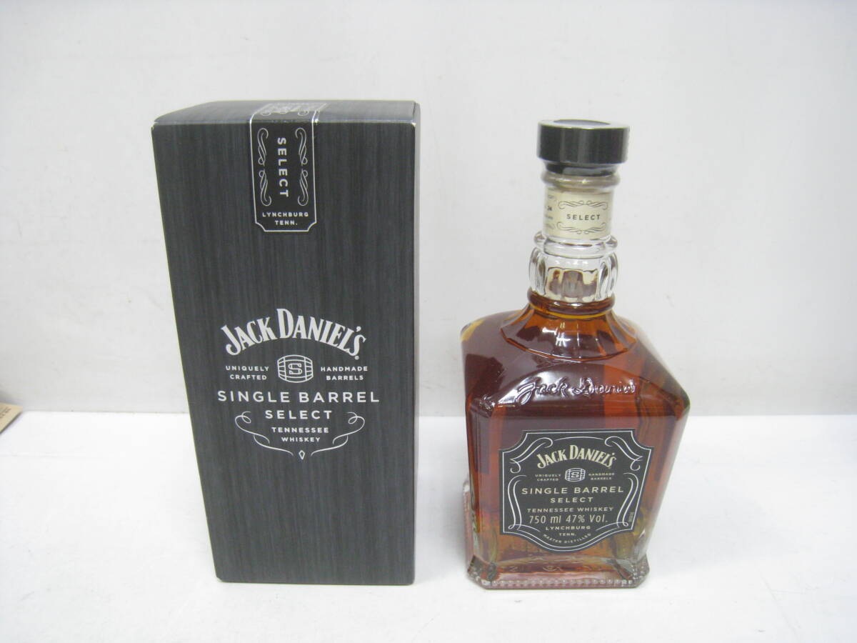 新品 JACK DANIELS ジャックダニエル SINGLE BARREL SELECT シングルバレル ウイスキー 750ml 47度