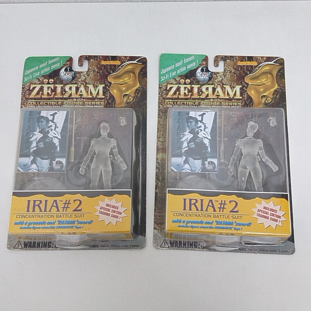 未開封 ゼイラム ZEIRAM イリア IRIA フィギュア 2体 セット 
