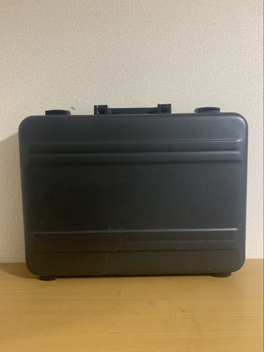 美品ゼロハリバートン Zero Halliburton ダイヤルロック式 2way アタッシュケース アルミ ビジネス ブリーフ ブラック