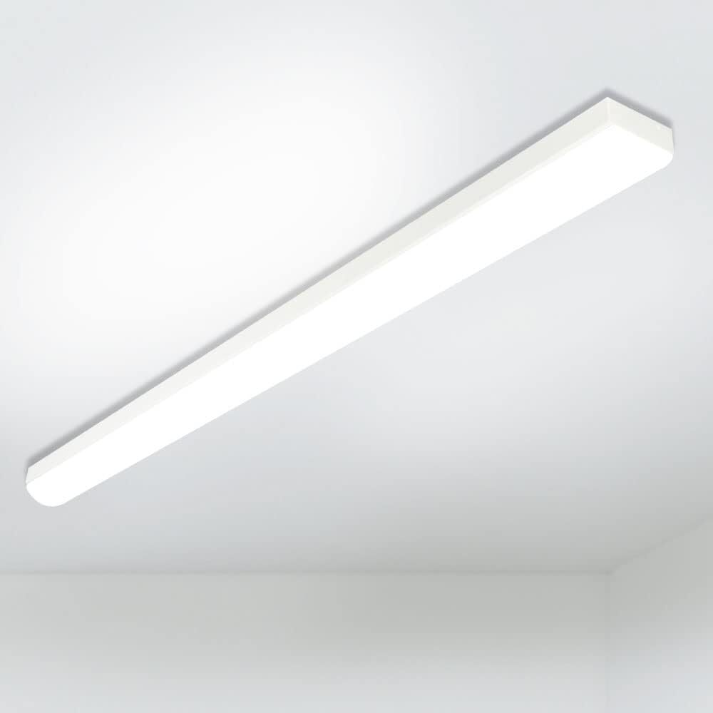 LEDベースライト トラフ型 LED蛍光灯 薄型 器具一体型 天井照明 取り付け簡単 ベースライト シーリングライト tt-lbl-t832-6000k