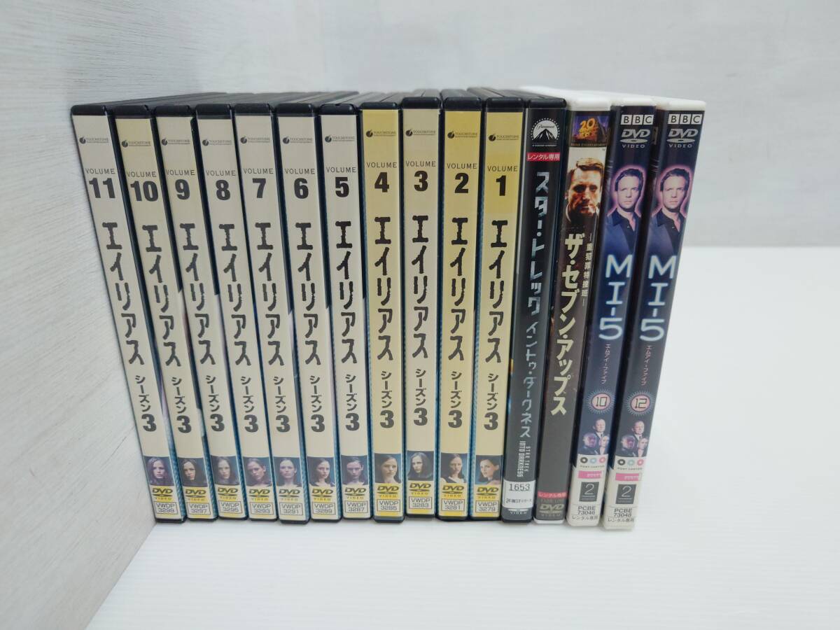 dv12)レンタル専用 DVDセット エイリアス シーズン3 全11巻セット他