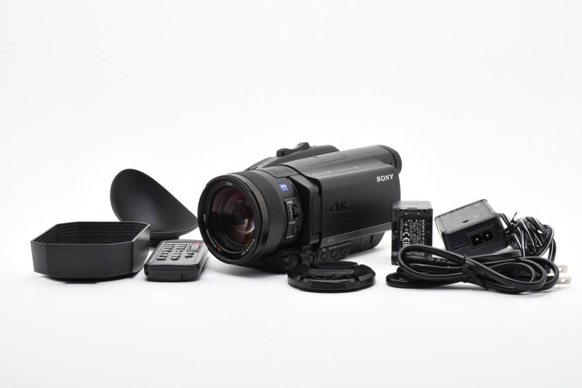 ■ほぼ新品■ SONY ソニー Handycam FDR-AX700 4K ビデオカメラ #F056