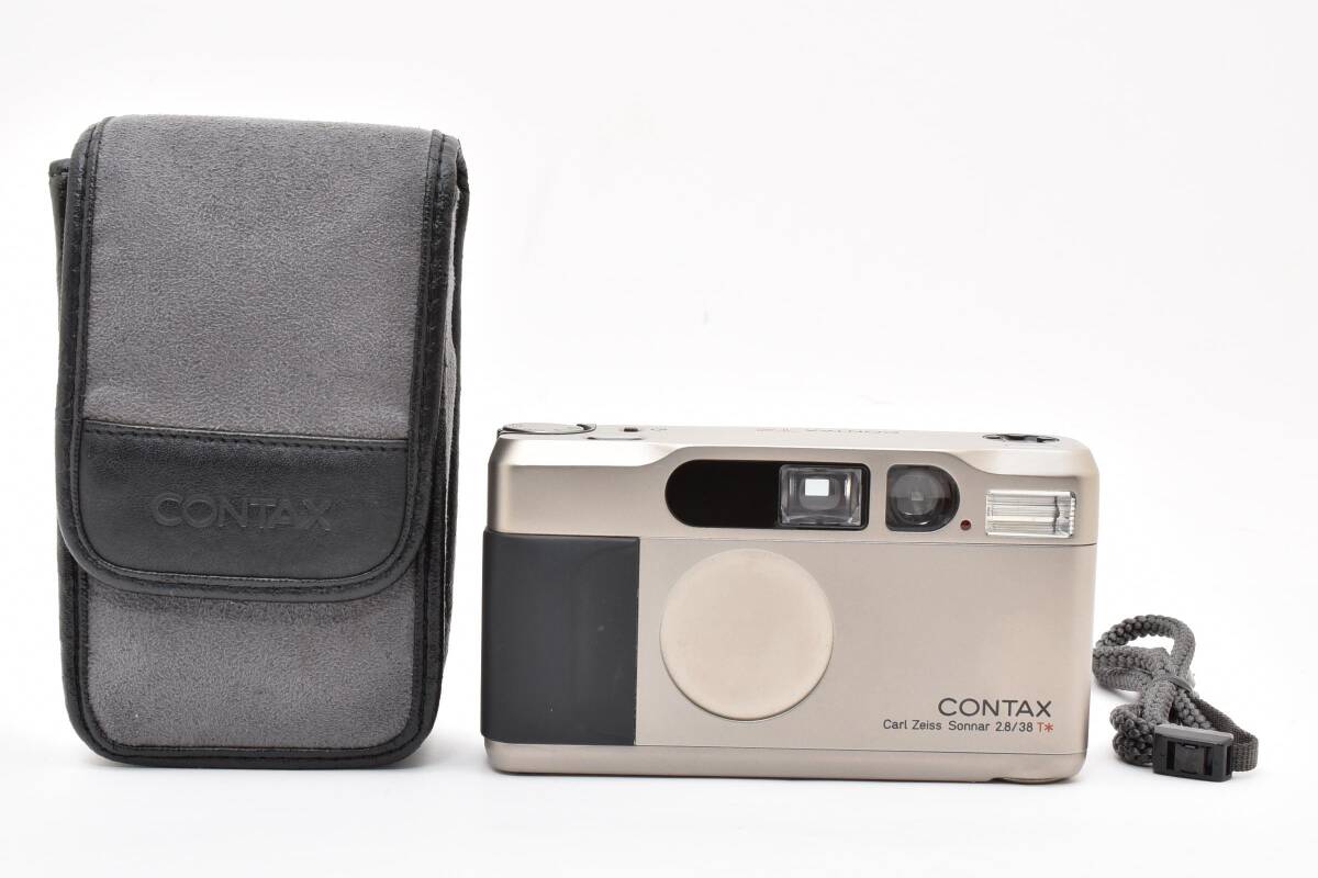 ■ほぼ新品■ CONTAX コンタックス T2 チタンクローム #F085