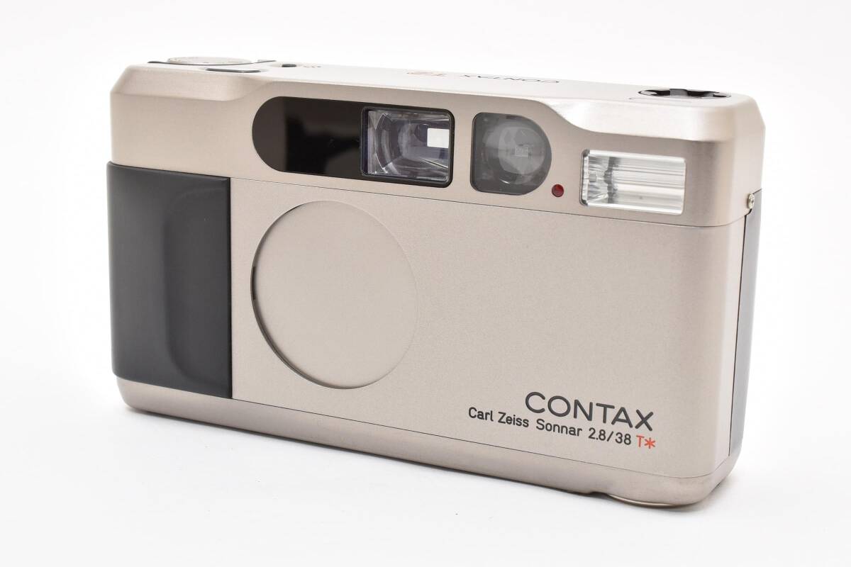 ■ほぼ新品■ CONTAX コンタックス T2 チタンクローム #F086