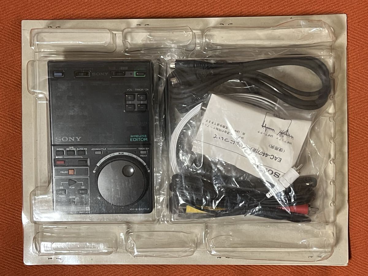 ☆SONY WIRELESS EDITOR RMT-423 ソニー ワイヤレスエディター その他/Hi8ビデオデッキ付属品☆