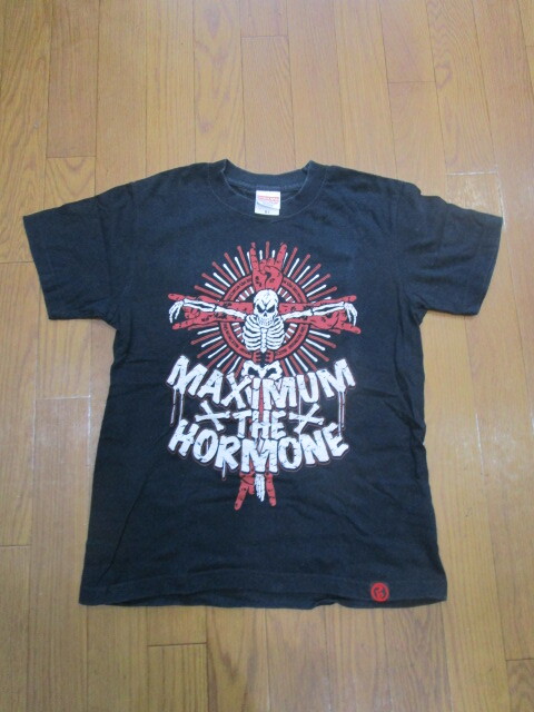MAXIMUM THE HORMONE マキシマムザホルモン Tシャツ Sサイズ ブラック ツアーT バンドＴ アーティストグッズ 