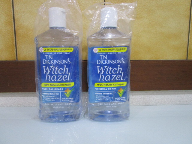 未使用 未開封 T.N.ディッキンソンズ ウィッチヘーゼル アストリンゼント 473ml 2個 化粧水 T.N.DICKINSON'S Witch hazel 