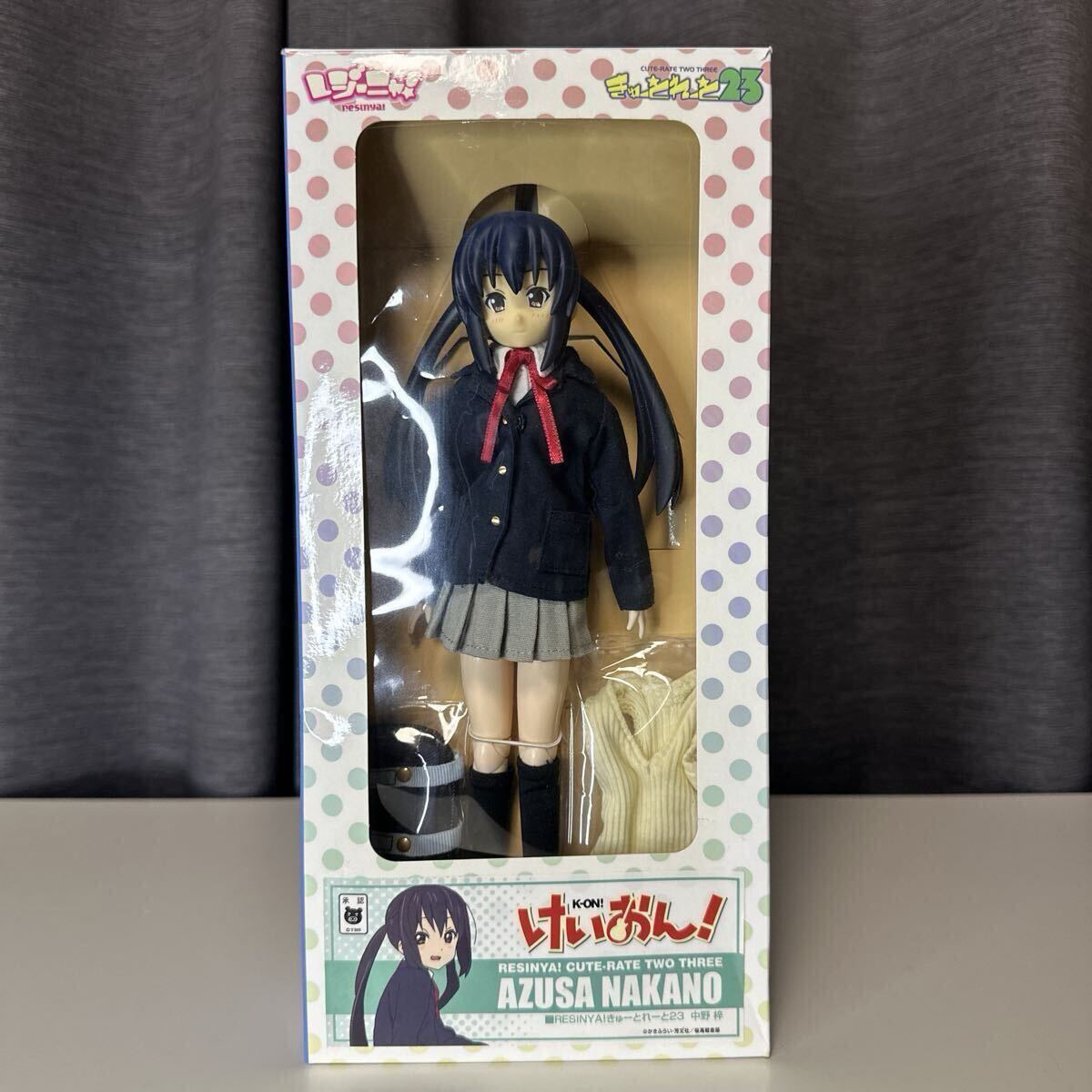 【開封品】 けいおん レジーニャ　きゅーとれーと23 中野梓　 フィギュア