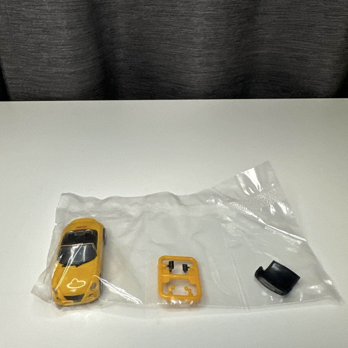 【新品未開封】 Copen LA-L880K ディタッチャブルトップ　1/64 スケール　ダイハツ　コペン　ミニカー　イエロー