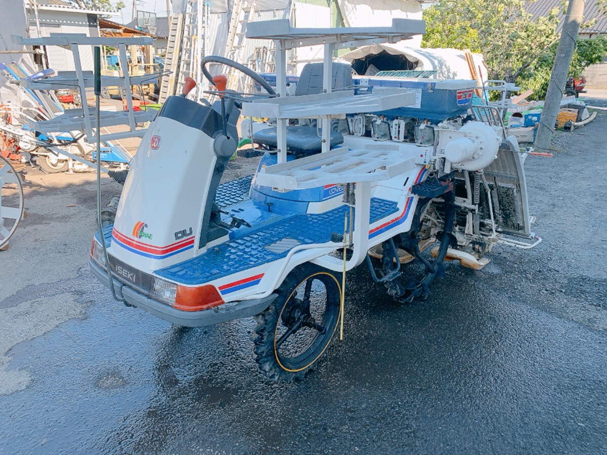 訳あり ISEKI イセキ 田植機 PA50D PA53F1D-UW2 施肥機 FTA53F1 381時間 田植え機 乗用 5条植え さなえ 肥料撒き 茨城県 0509ゆ5 I外 自