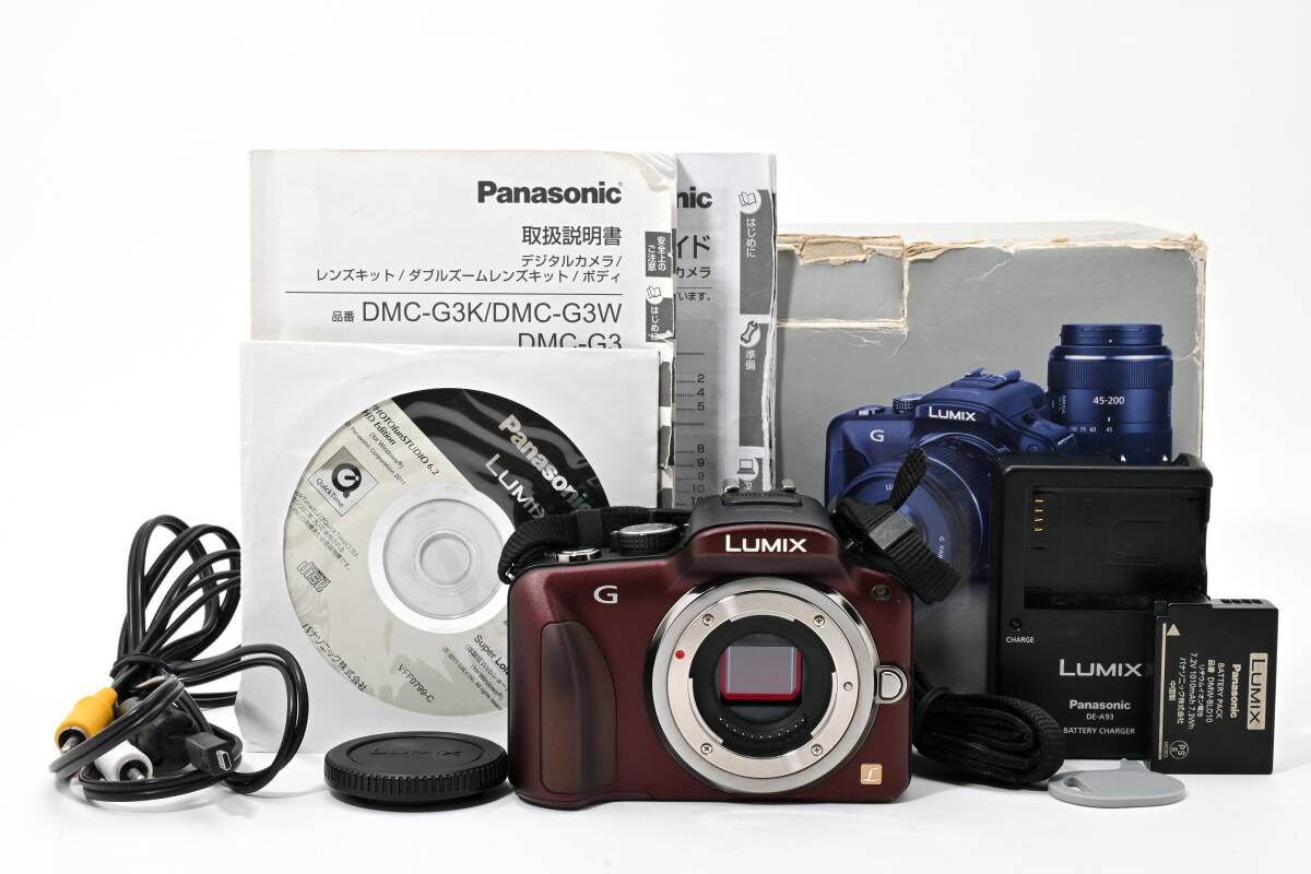 ★おしゃれなブラウンボディ★ Panasonic LUMIX DMC-G3 ボディ ブラウン パナソニック #9938