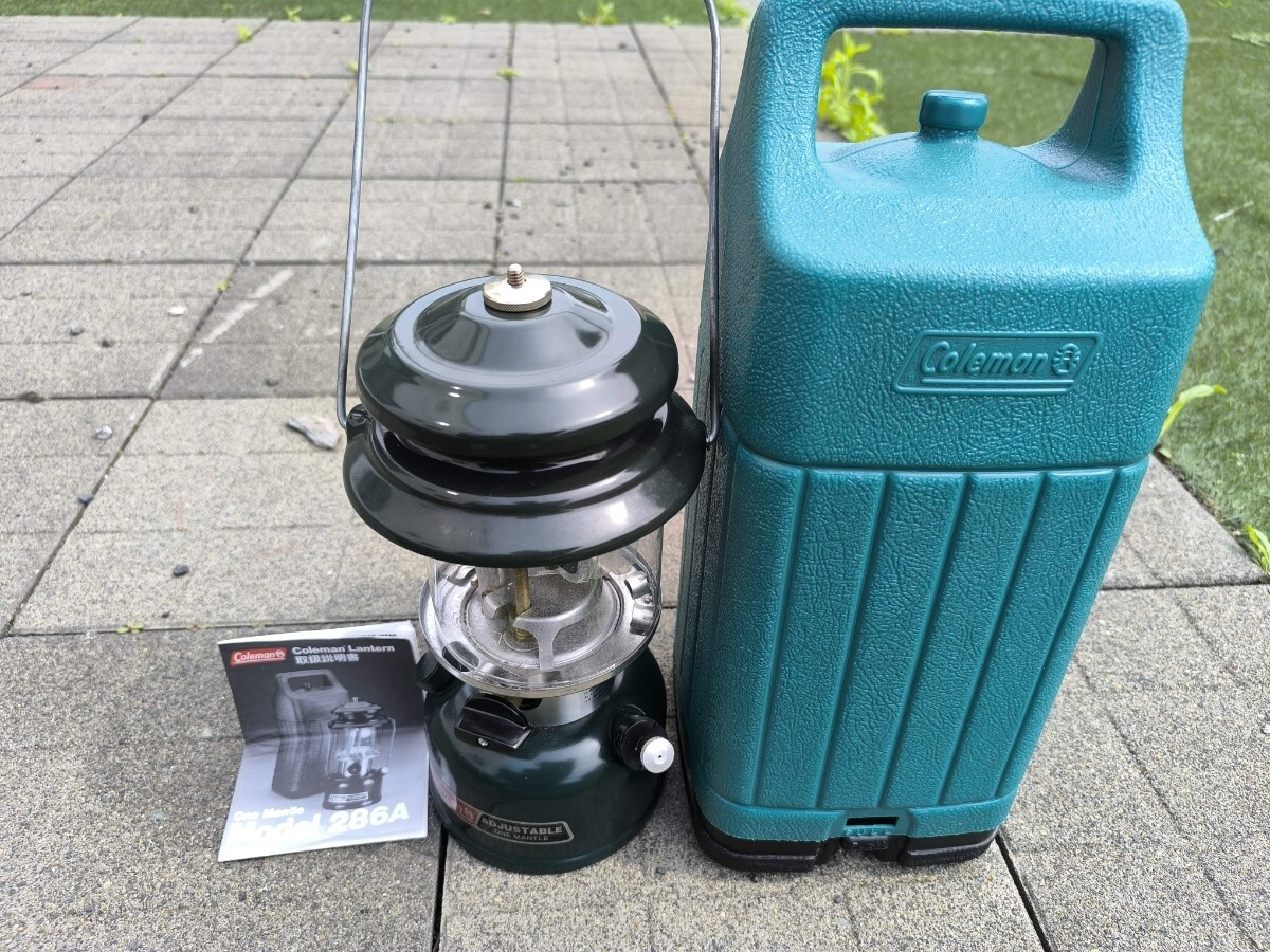 Coleman コールマン ワンマントルランタン 286A ケース付き 新品マントル付き