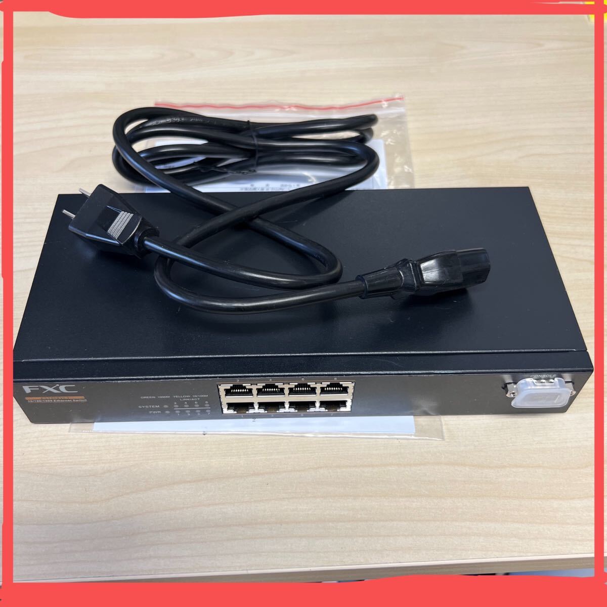 【動作確認済】FXC ES1008VL3 中古品【商品説明】