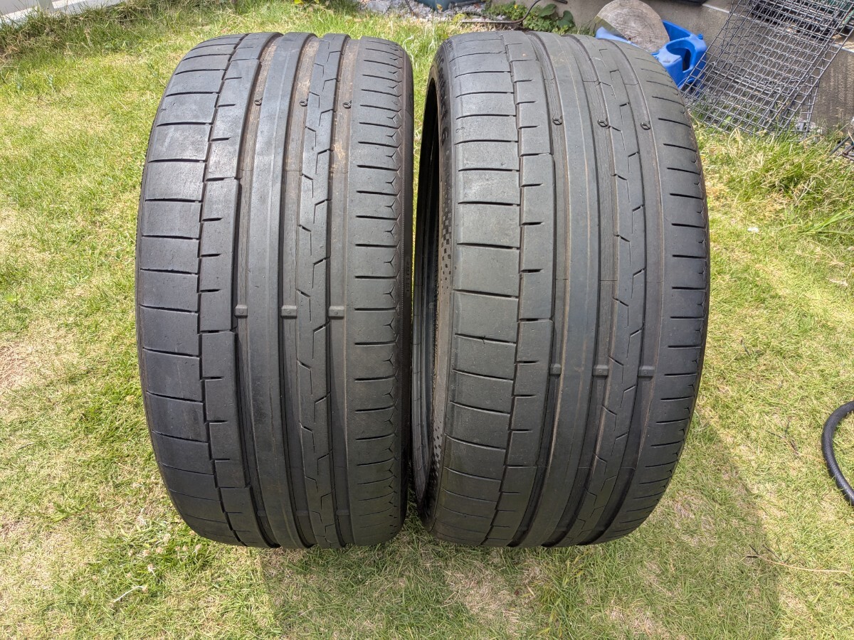 245/35R19 2本 コンチネンタル アルファード ヴェルファイア セルシオ プリウスα クラウン マークX Continental sportcontact 6 