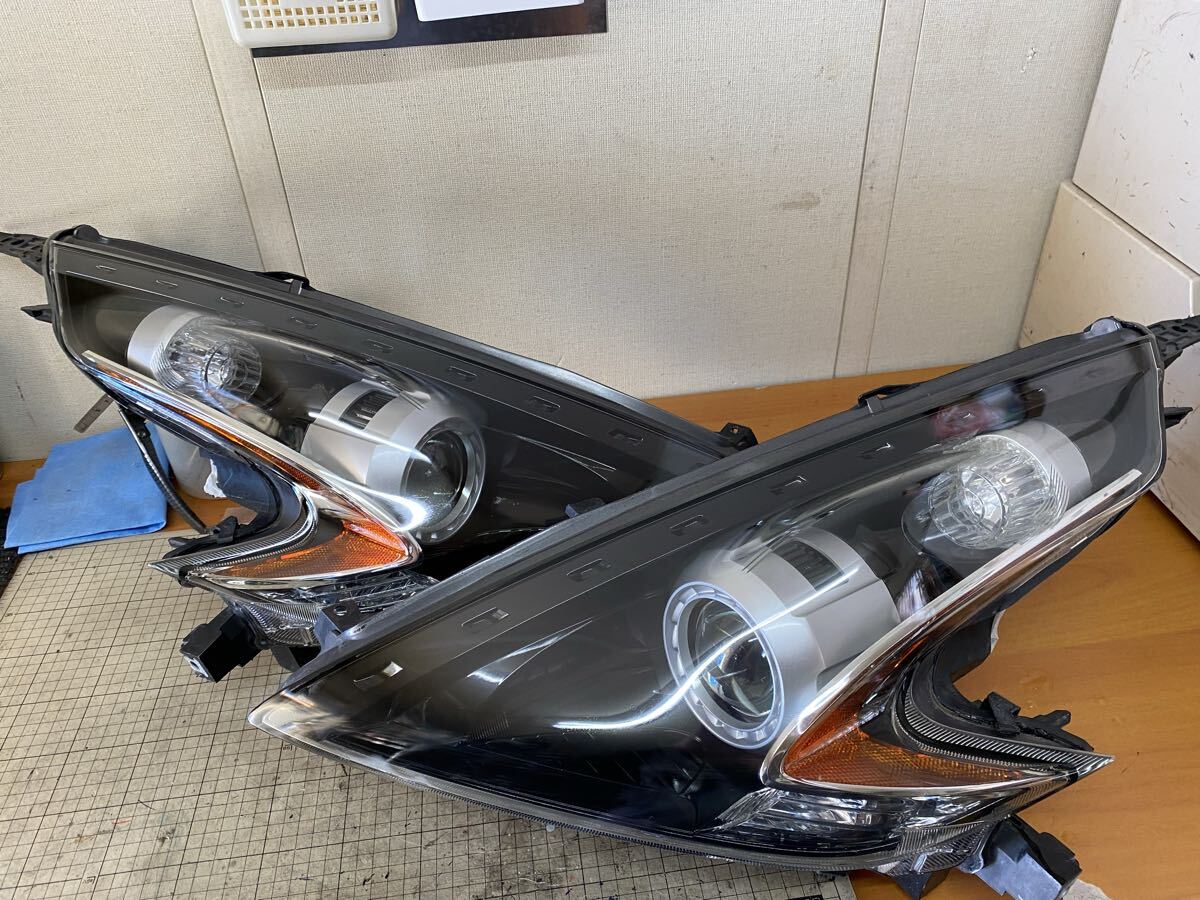 即発送！z34フェアレディZヘッドライトインナーブラック