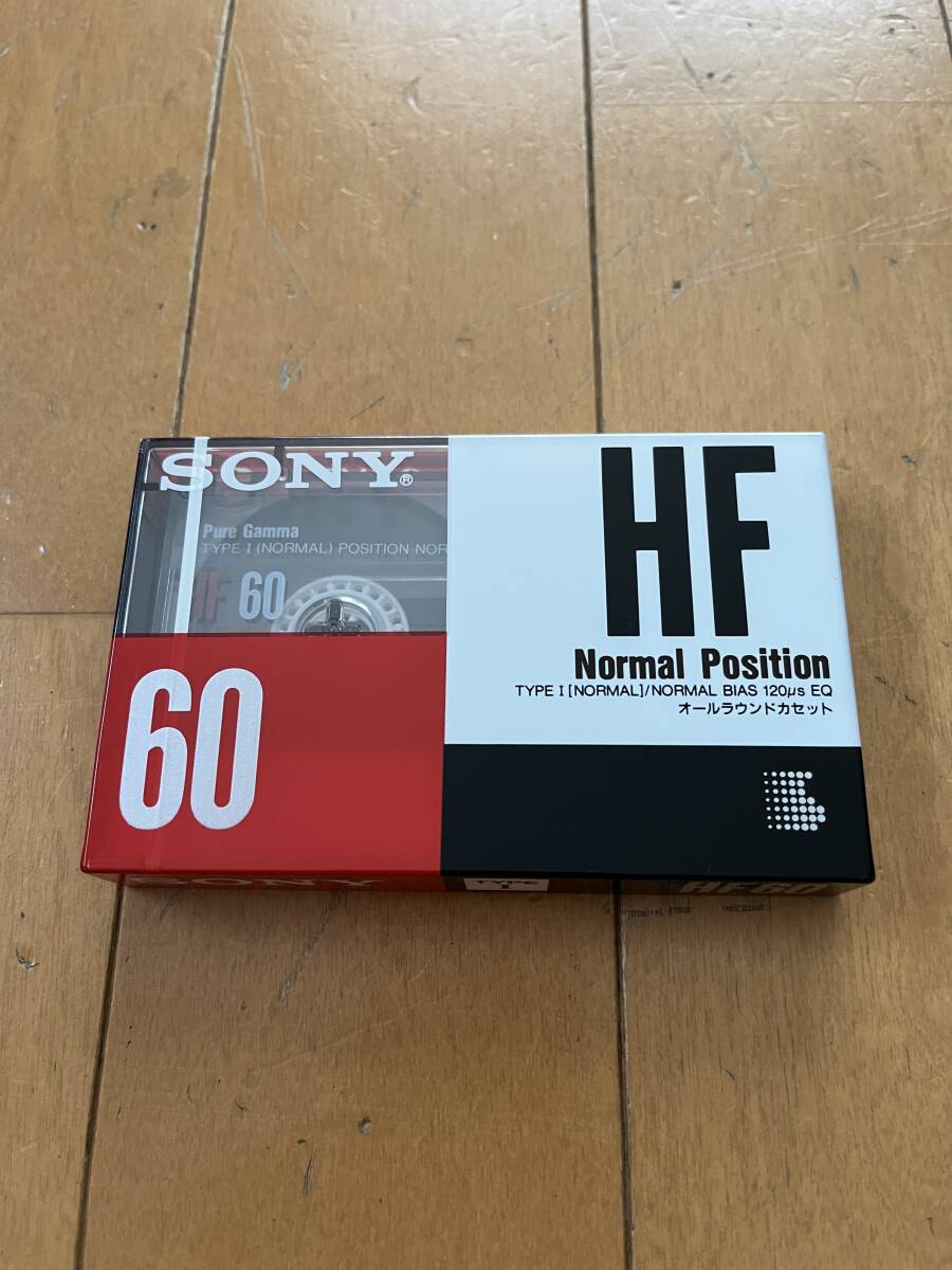 未開封　ソニー　カセットテープ　SONY　HF　60