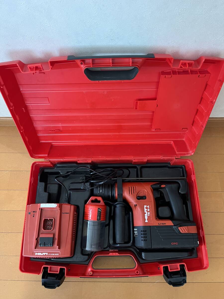 HILTI　充電式　ハンマードリル　TE　6-A