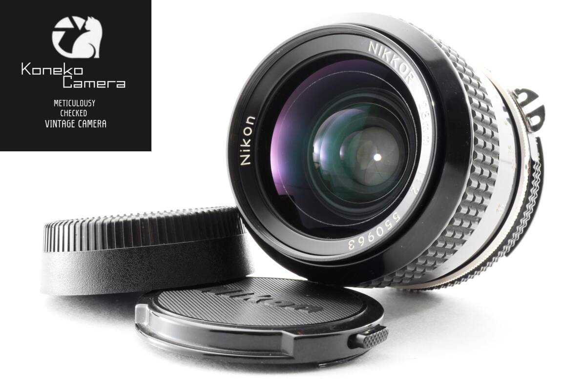 【動作品】NIKON AI NIKKOR 28mm F/2 C-553