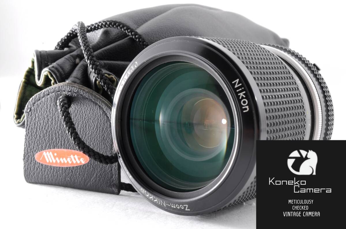 【動作品】Nikon Ai zoom-NIKKOR 43-86mm F/3.5 C-600