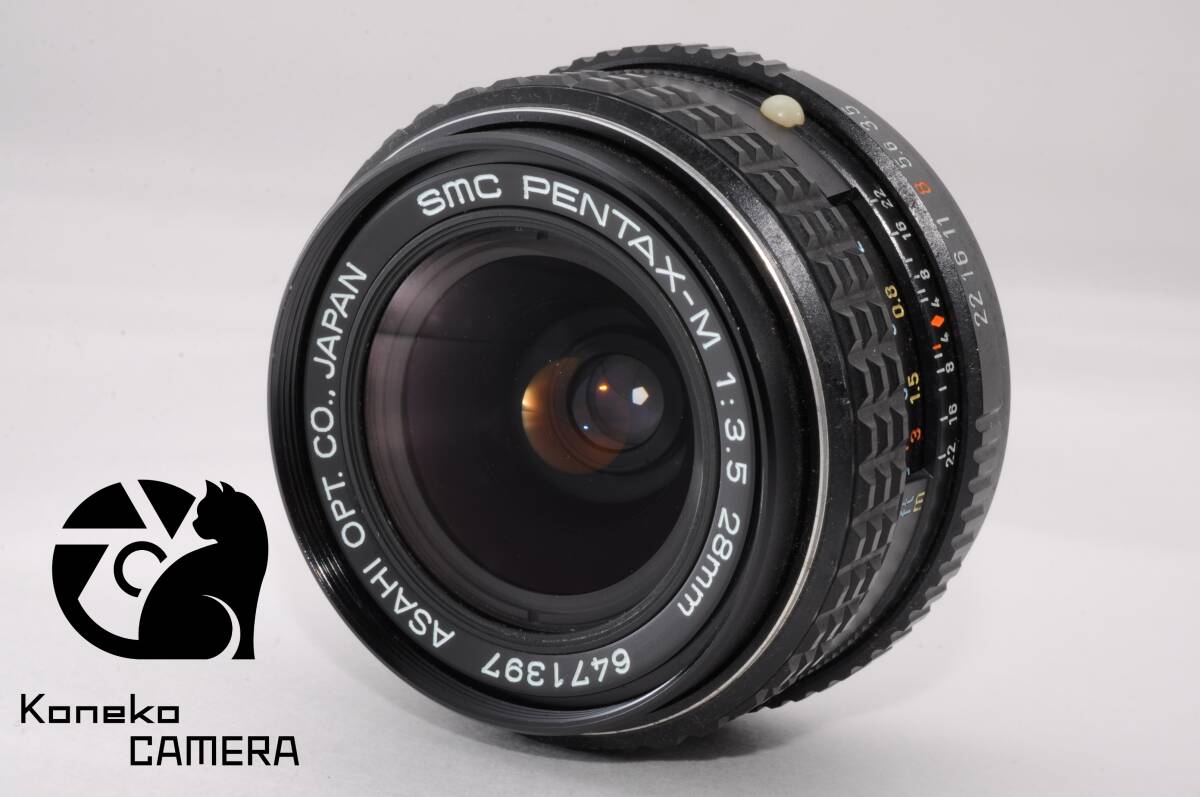 【動作品】SMC PENTAX-M 28mm F/3.5 C-1064