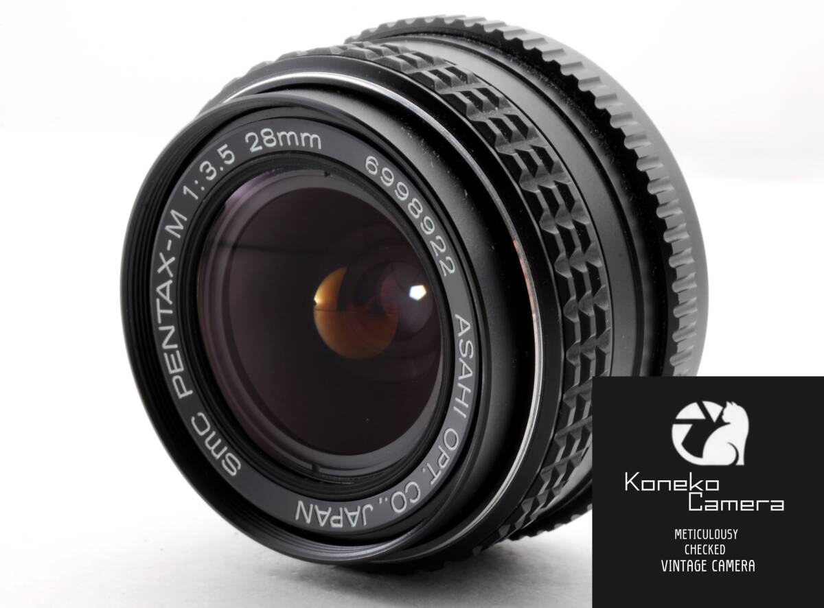 【動作品】ASAHI SMC PENTAX-M 28mm F/3.5 C-642 