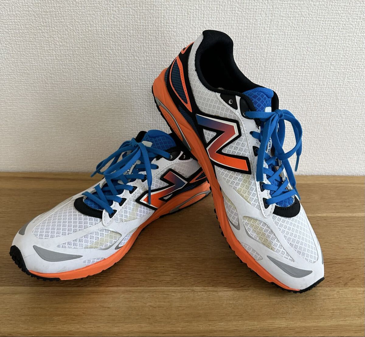 New Balance レーシングシューズ RC1100 N2 ホワイト オレンジ ニューバランス ランニングシューズ