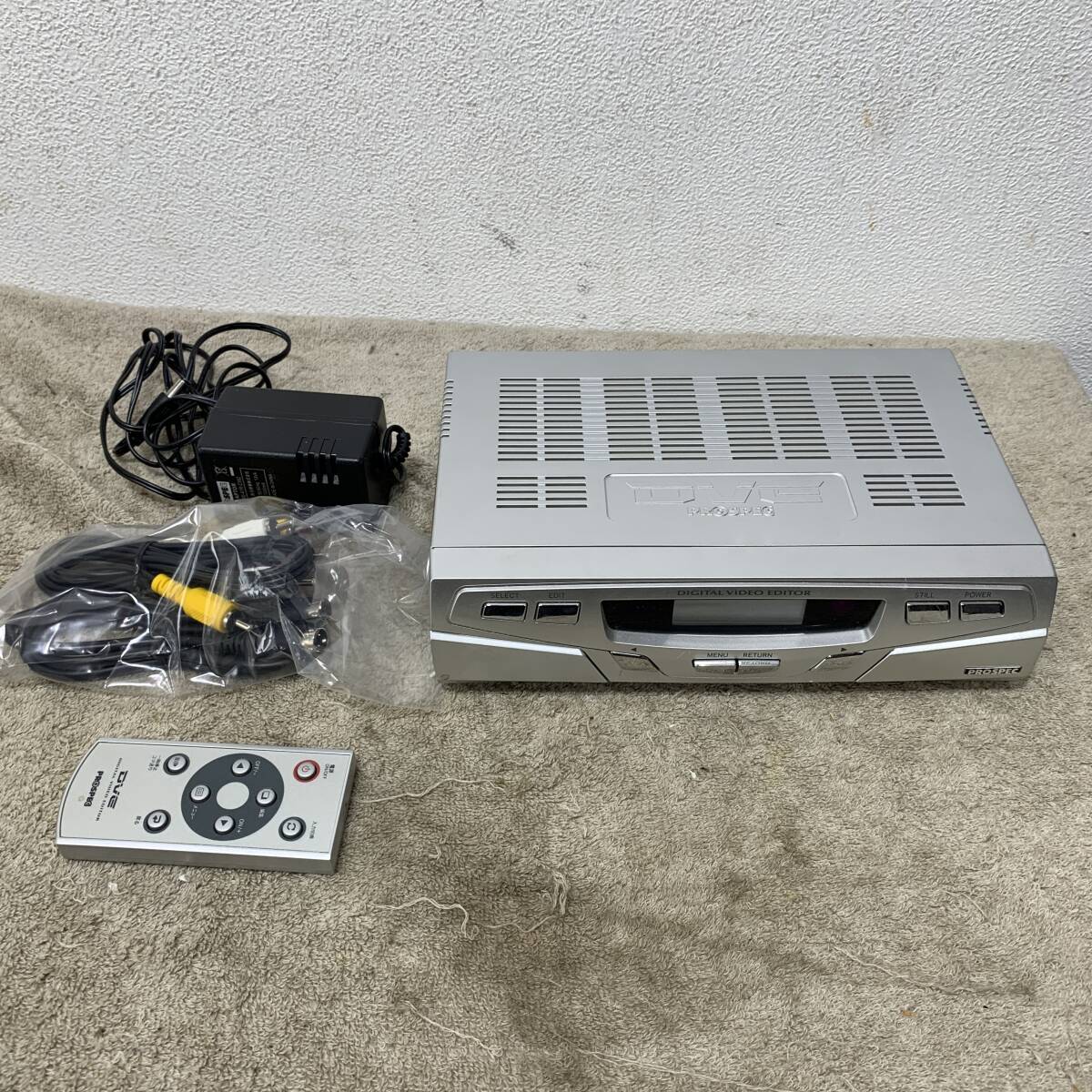 PROSPEC 　プロスペック　DVE775　デジタルビデオエディター　DVD　再生　編集　XZ4121