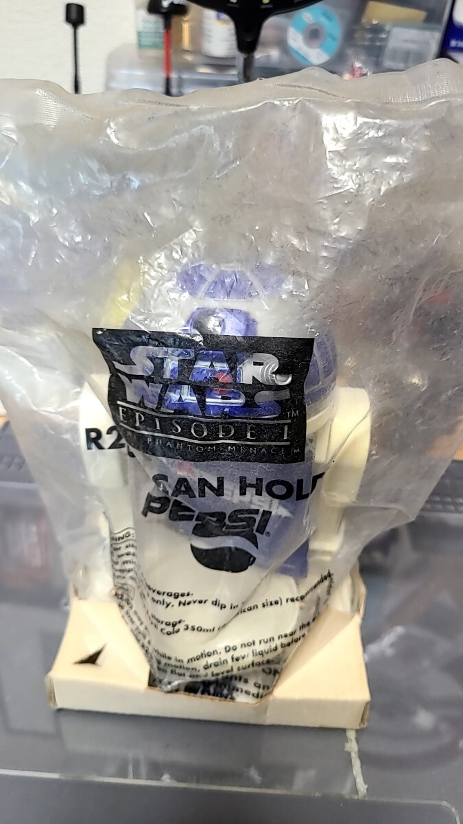 スターウォーズ エピソード1 R2-D2 ペプシ缶ホルダー 未開封