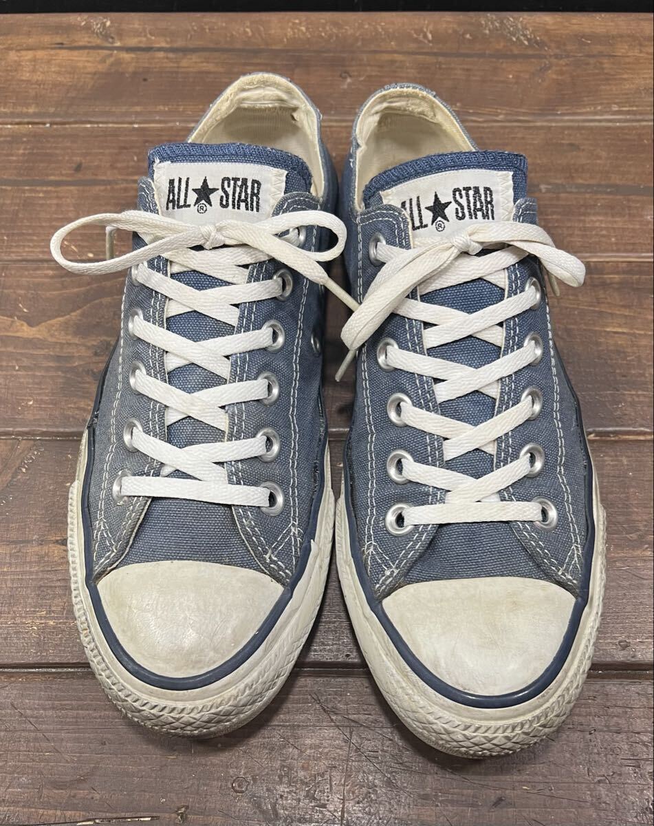 CONVERSE コンバース ローカットスニーカー　23.5cm ブルー　送料無料♪