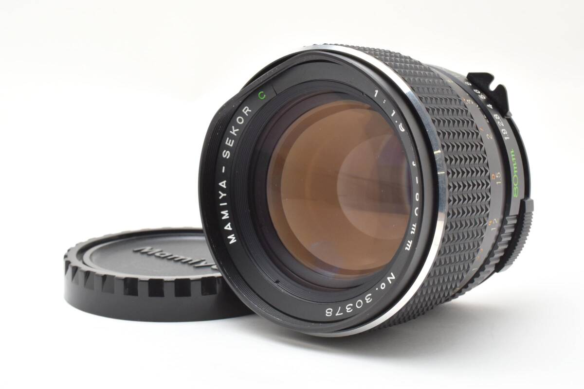 ★★ マミヤ MAMIYA SEKOR C 80MM F1.9 ブラック 中判カメラ用レンズ SS779 #1378