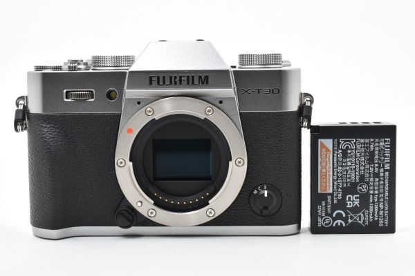 ★美品 ショット数:326回★ FUJIFILM フジフイルム X-T30 II ボディ シルバー SS1035 #1640