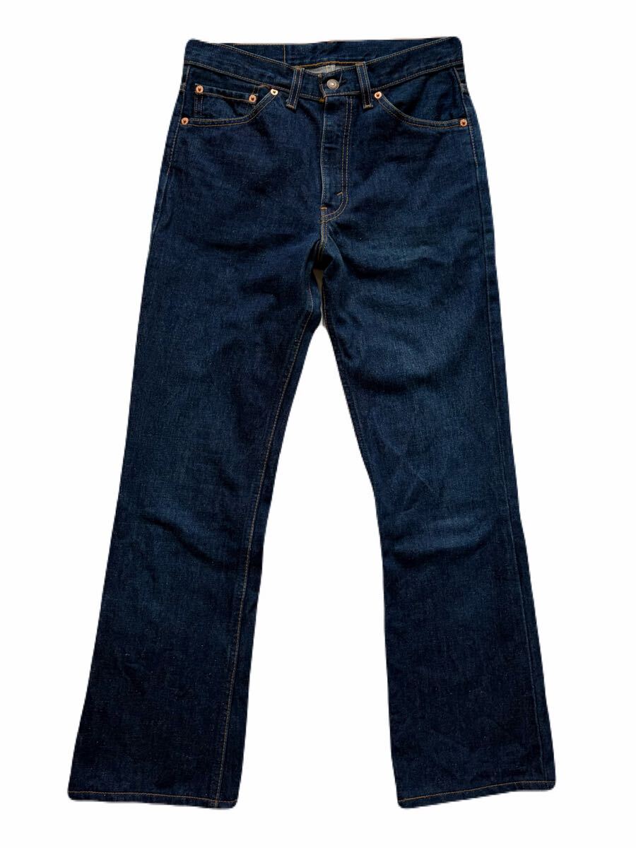 希少 最終USA製 Levi's 517-03 デニム パンツ 31 リーバイス ブーツカット ビンテージ ジーンズ 00s 00年 米国製 アメリカ製 ボタン裏379 