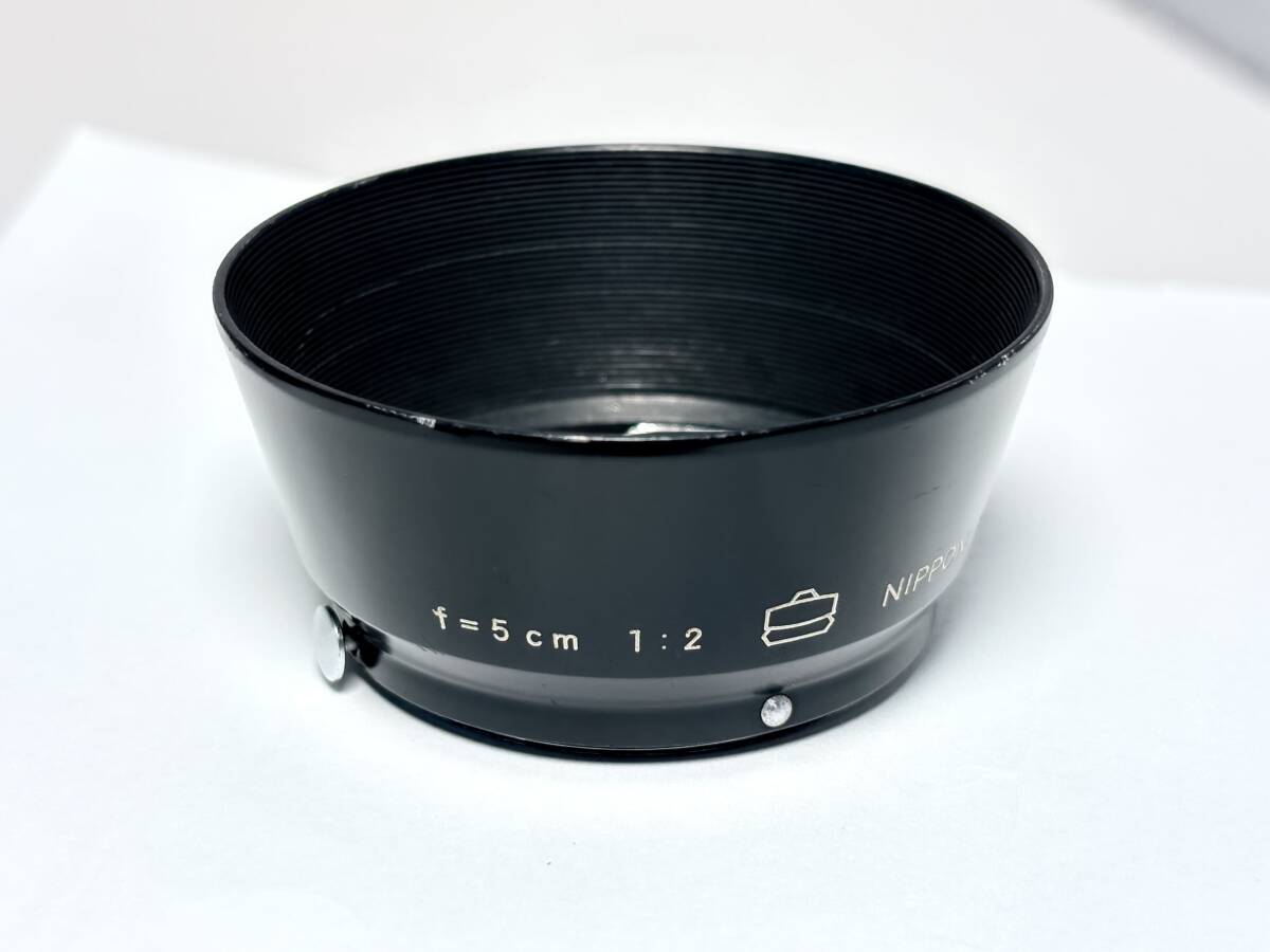 ニコン 富士山マーク NIKKOR 5cm F2 NIPPON KOGAKU フード