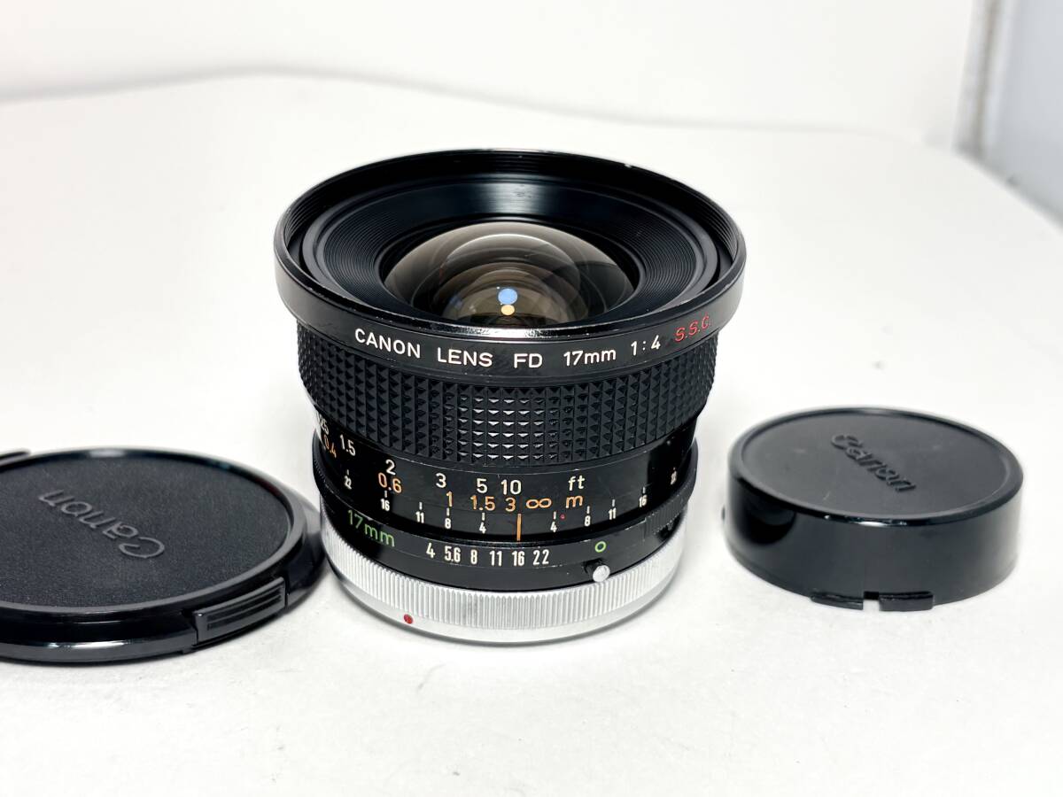 希少○なマーク キヤノン FD 17mm F4 S.S.C