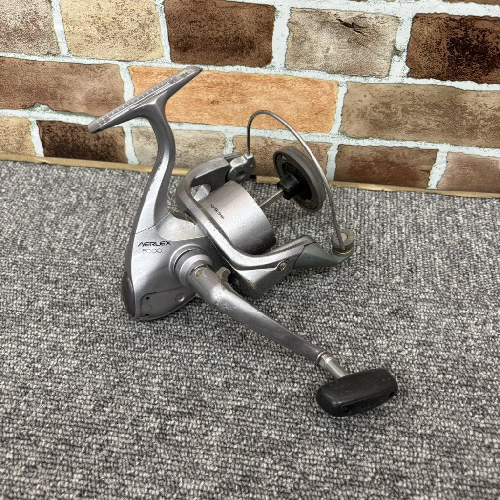 ●1円～●SHIMANO シマノ AERLEX 5000 エアレックス スピニングリール ※スプール欠品 釣具 HS241729