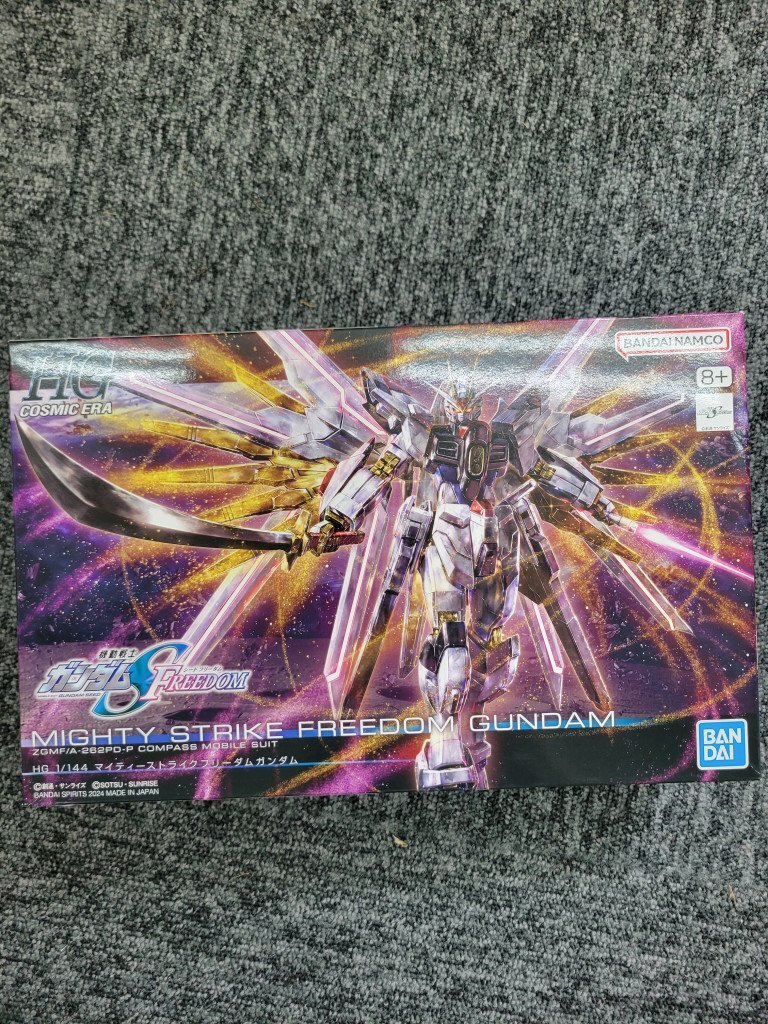 ＊HG 1/144スケール マイティーストライクフリーダムガンダム 未組立プラモデル DT242419