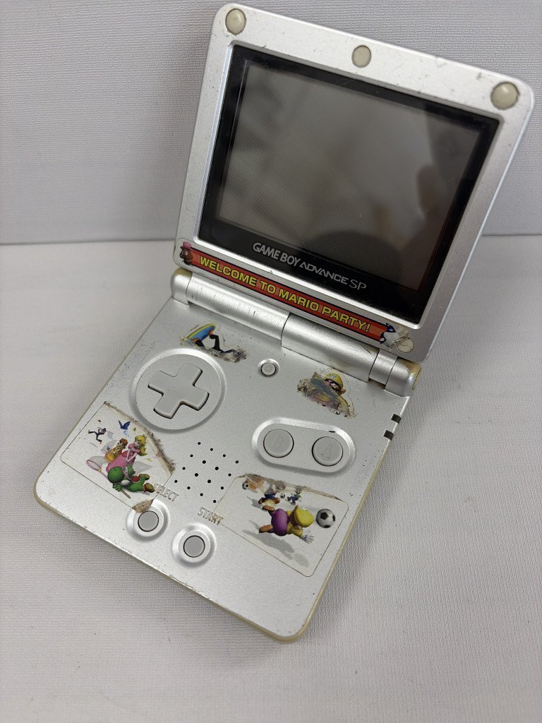 ☆ ゲームボーイアドバンス SP シルバー AGS-001 動作未確認 現状品 TK243177