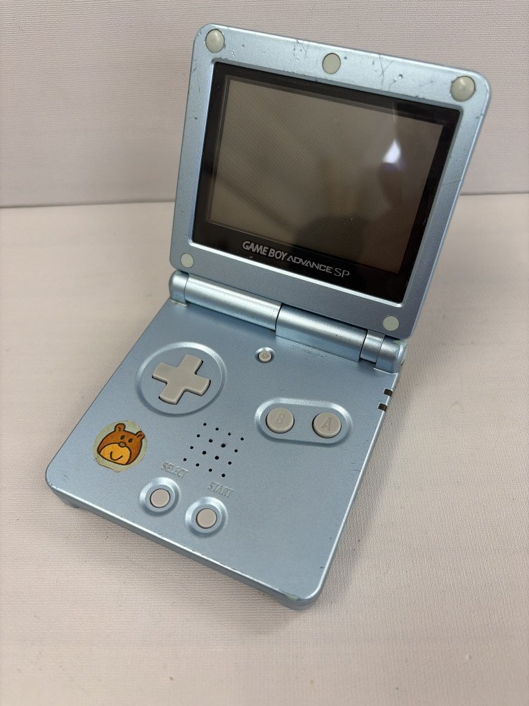 ☆ ゲームボーイアドバンス SP パールブルー AGS-001 動作未確認 現状品 TK243179
