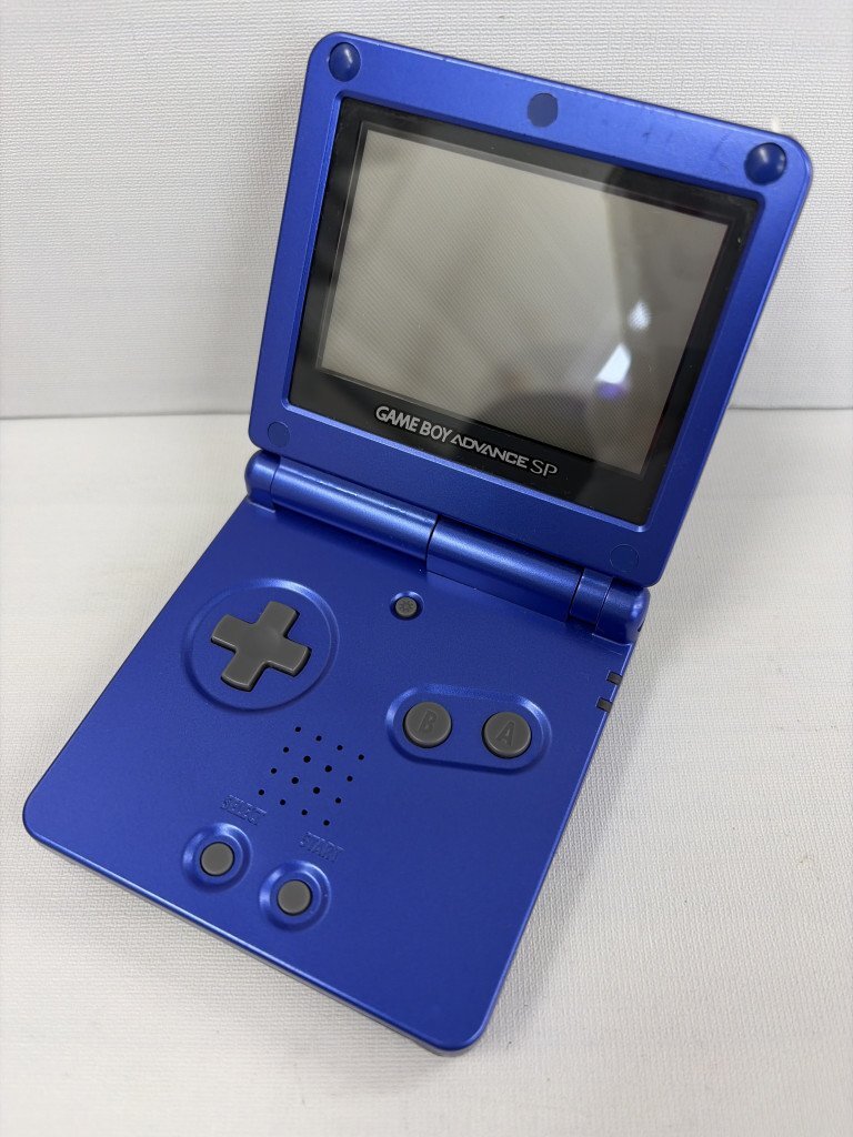 ☆ ゲームボーイアドバンス SP アズライトブルー AGS-001 動作未確認 現状品 TK243178
