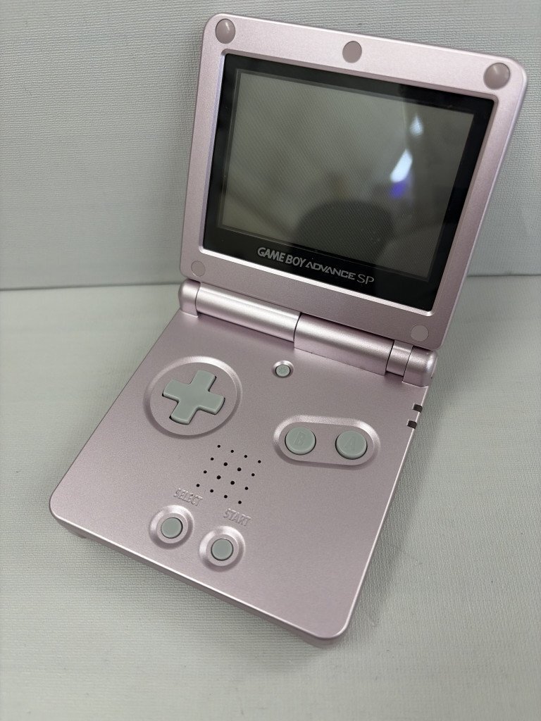 ☆ ゲームボーイアドバンス SP パールピンク AGS-001 動作未確認 現状品 TK243176