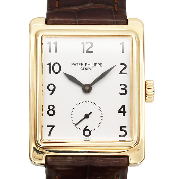 パテックフィリップ PATEK PHILIPPE ゴンドーロ 5010 K18YG 手巻き メンズ腕時計 中古 アイボリー文字盤 18金 ゴールド 750