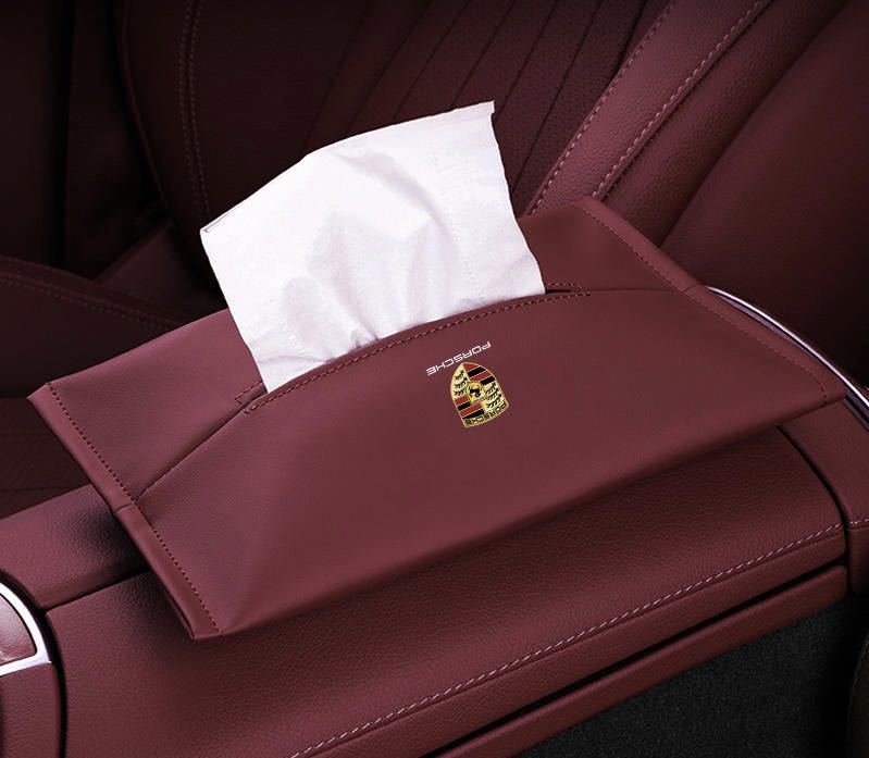 Porsche 高品質　ポルシェ　ティッシュケース　ティッシュカバー