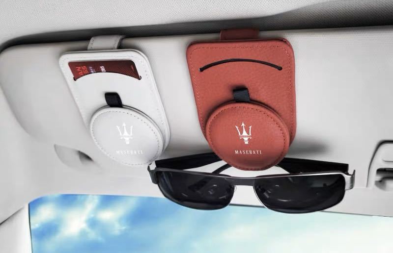 マセラティ　サンバイザー収納　maserati バイザーカスタム