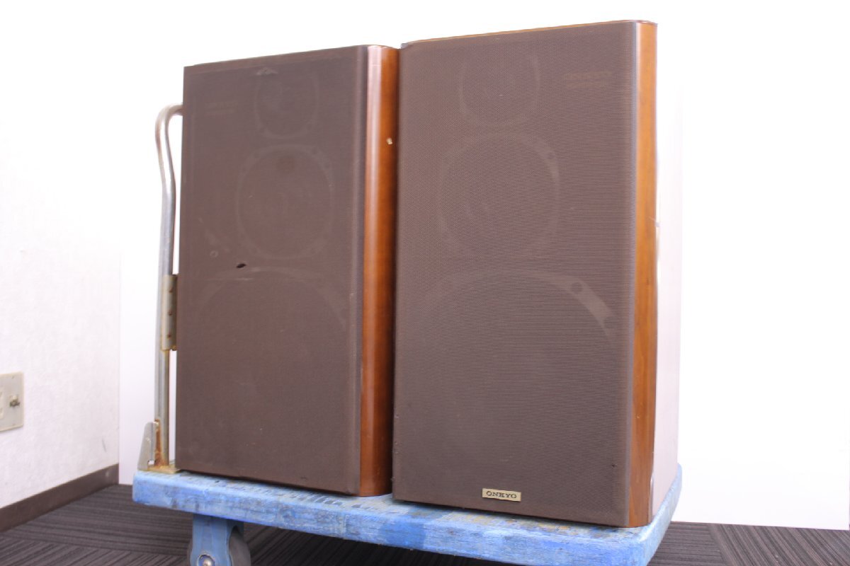 ☆【3K0512-5】 ONKYO オンキヨー 3Wayスピーカーシステム Monitor 2001 ジャンク