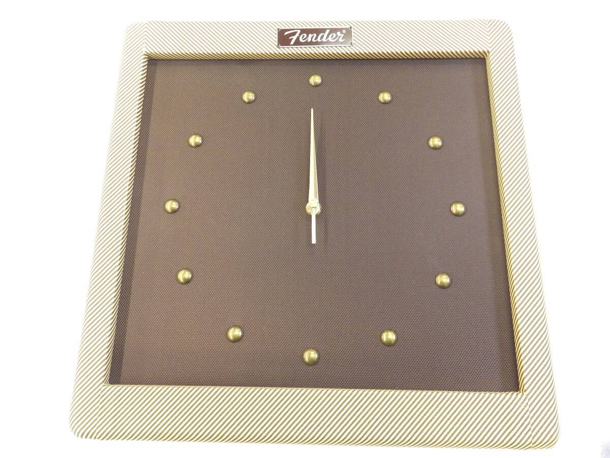 Fender　フェンダー　壁掛け時計　TWEED　CLOCK　ツイードクロック　