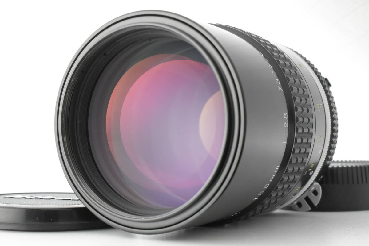 【美品】Nikon NIKKOR Ai 135mm F2.8 望遠単焦点レンズ Fマウント MF 動作確認済 EF-1885