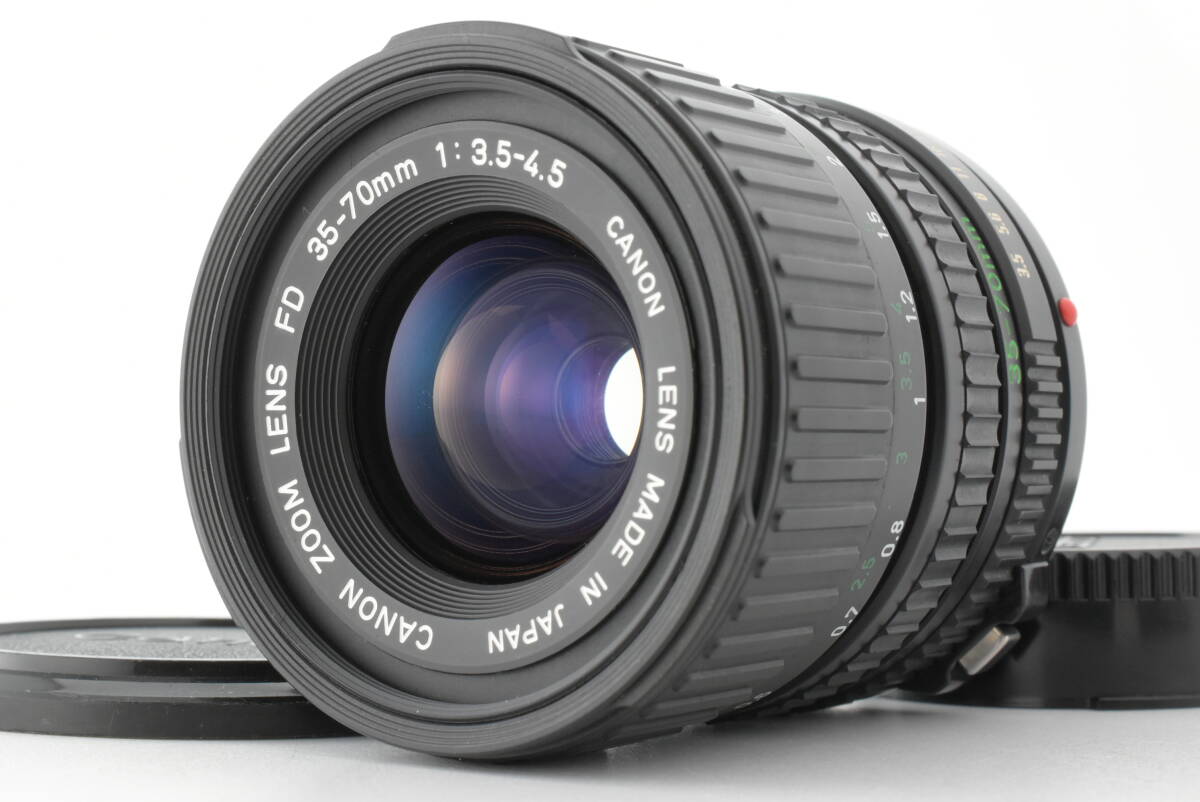 【良品】Canon キャノン New FD 35-70mm F3.5-4.5 ズームレンズ MF 動作確認済 EF-2069