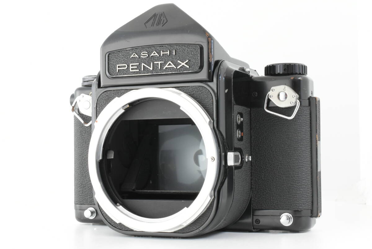【美品】PENTAX ペンタックス 6x7 / 67 アイレベル 中判フィルムカメラ ボディ 動作確認済 EF-2088