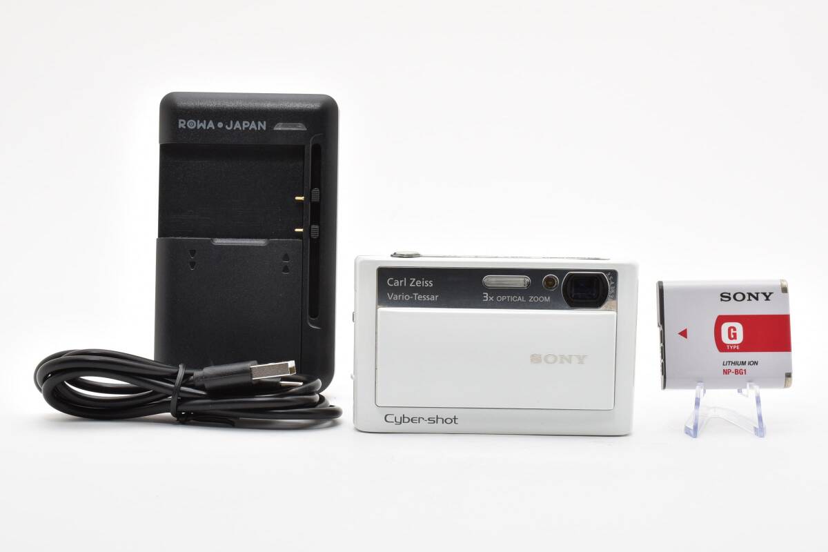 ソニー　SONY Cyber-shot DSC-T20 ホワイト ＃A651-0505M0895651