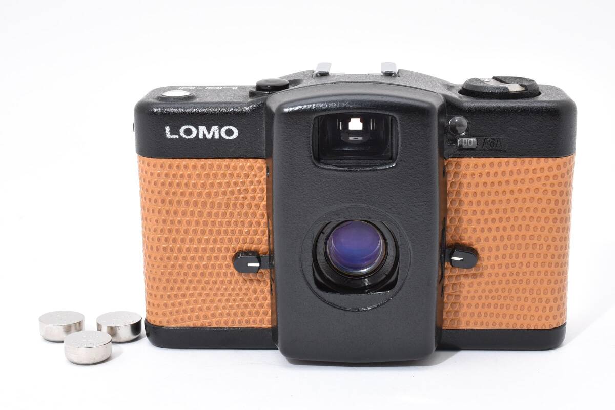 ■ 美品 ■ ロモ　LOMO LC-A 《茶革仕様》 ＃A685-1505M8500086